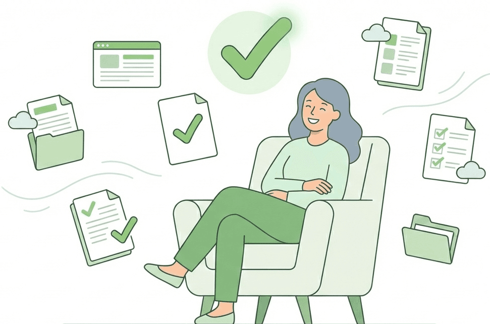 אנחנו מטפלים בניירת